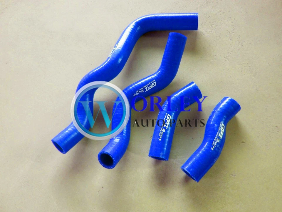 Green Hose KLX250 1993-2010 KLX250S 2006-2014 for Kawasaki Radiator Silicone - Image 2 of 4