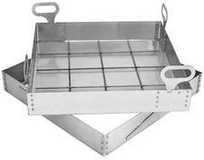 Schachtabdeckung Edelstahl Schachtdeckel Revisionsschacht Auspflasterbar EN 124