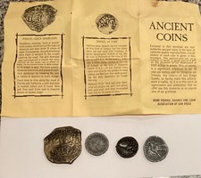 Home Federal Savings & Loans San Diego Ancient Coins Set of 4
