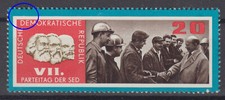 DDR 1259 f4 postfrisch ** Plattenfehler n. Schrage