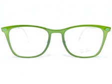 NEW Ray Ban Lightray RB7086 5643 Unisex Green Modern Eyeglasses Frames 51/18 140