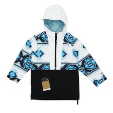 The North Face X7015 Youth Freedom Anorak XS TNF White Tribal Geo Print