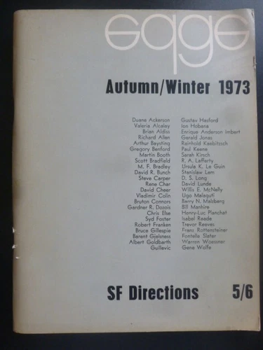 Bruce McAllister [Editor] – EDGE Autumn/Winter 1973 – Science Fiction - Picture 1 of 13