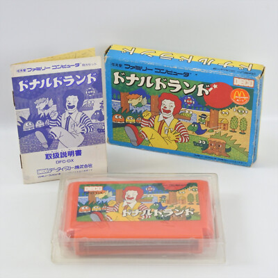 DONALD LAND Famicom Nintendo 1274 fc | eBay