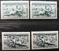 (1952)  TIMBRES FRANCAIS- 4 Valeurs-N°937/938  -Neufs**Sans ch.20/100 DE LA COTE