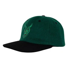 Creature Skateboard Hat Drop Out Snapback Green