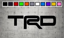 Trd Logo Vinyl Decal Sticker Emblem Car Truck Window 4 6 8