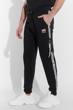 Course Herren Jogginghose Jogger NASA Logo-Tape Seitentasche Sport Freizeit Fit