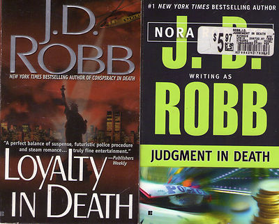 Set Lot of 4 Nora Roberts J.D. Robb In Death Series Loyalty Witness # 9 10 11 12