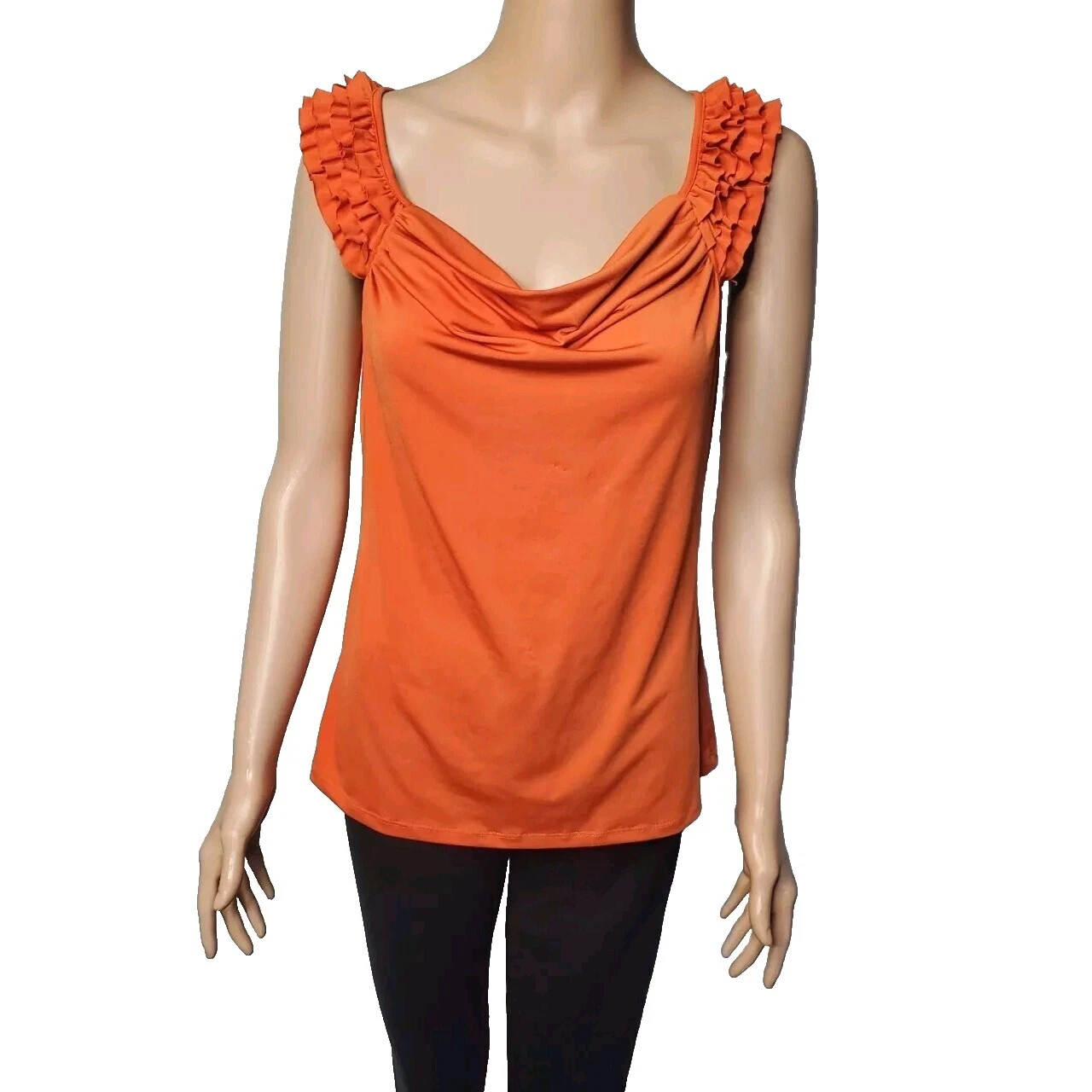 Poliéster Sharagano Camisetas sin mangas para De mujer