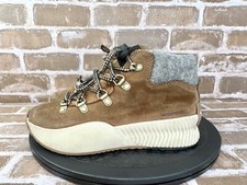 Sorel Out N About Conquest Waterproof Winter Boots Tan Brown Girls Youth Size 3