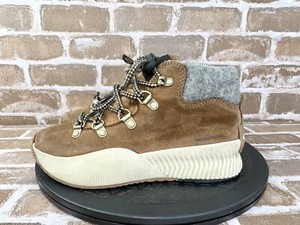 Sorel Out N About Conquest Waterproof Winter Boots Tan Brown Girls Youth Size 3