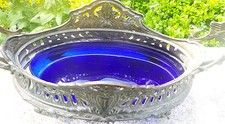 ANCIENNE GRANDE JARDINIÈRE METAL ET VERRE XIXème NAPOLÉON III DILECTA N3088