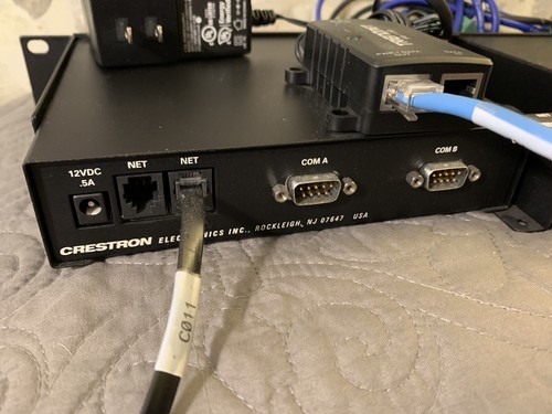 2x Crestron ST-COM CN-RJ11 and Trendnet TPE-113GI Adapter W/Ethernet Cables LOT - Picture 8 of 15