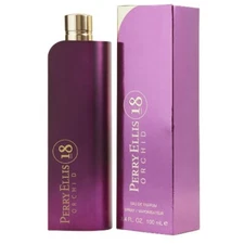 Perry Ellis 18 Orchid by Perry Ellis 3.4 oz EDP Perfume for Women New In Box