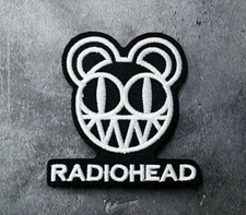 RADIOHEAD PATCH Embroidered Iron-On Bear kid a blur coldplay oasis smiths u2 NEW
