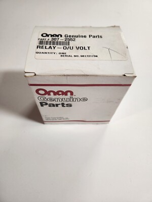 Onan Genuine Part 307-2552 RELAY-O/U VOLT Basler Electric Model BE4-27/59 New