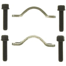 MOOG Universal Joint Strap Kit 352-10 GM 1480 Pinion Yoke U-Joint 