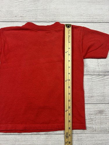 VTG 2000 Nintendo Pokemon Pikachu Thundershock T-Shirt Kids Size 4 Red - Picture 18 of 18