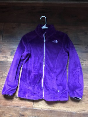 north face furry coat