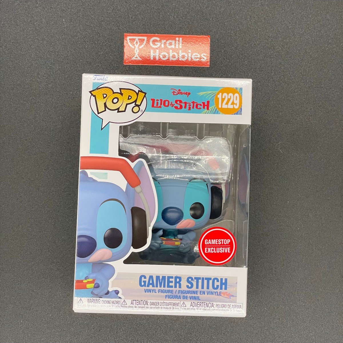 Funko POP! Disney Lilo & Stitch Gamer Stitch GameStop Exclusive