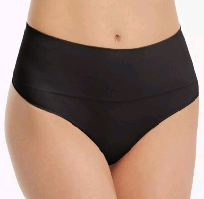 SPANX Everyday Shaping Thong - Core Control Shapewear Underwear XL NWT