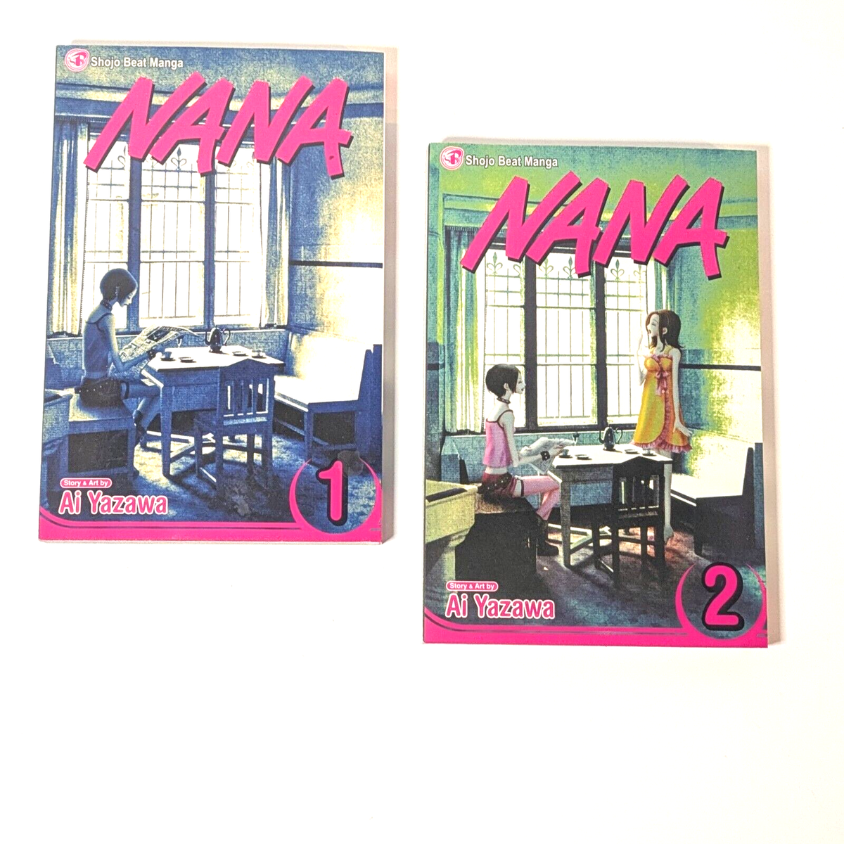 Nana Vol. 1 & 2 Ai Yazawa English Manga, Rare Josei Shojo Beat