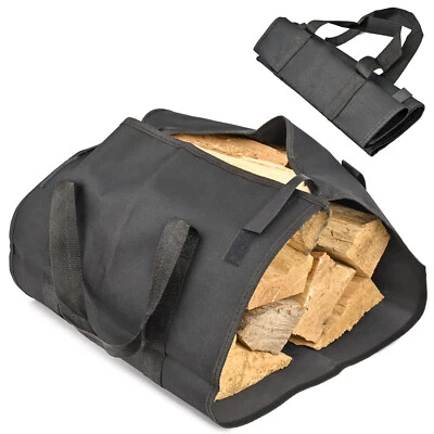 SELLNET Tasche für Kaminholz Tragetasche Kaminholztasche Feuerholztasche Holz SN1120
