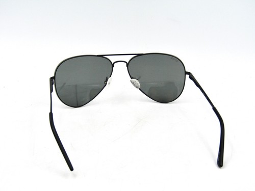 UVEX LGL 45 Unisex Polarized Aviator Sunglasses, Black / Gray. 135mm wide #C45 - 第 4/8 張圖片