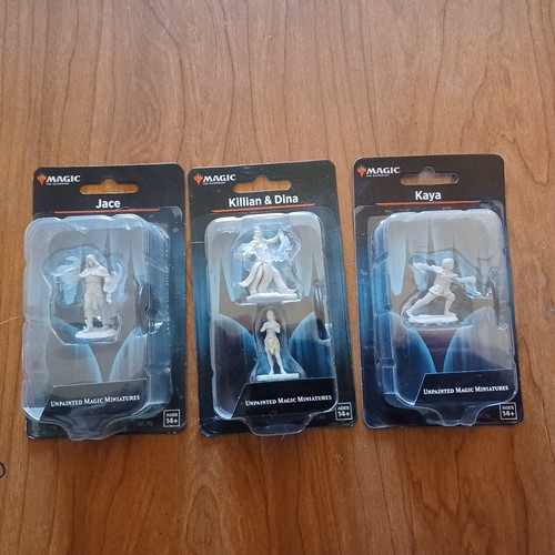 Magic Blisters Wizkids: Magic the Gathering Miniatures Blisters - KAYA, JACE + KILLIAN ...