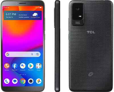 TCL ION V 32GB 6.0'' HD LTE Black GSM UNLOCKED Smartphone Brand New