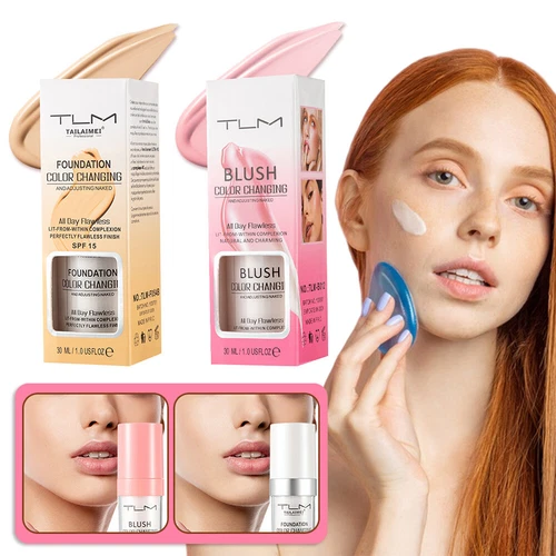 Magic Flawless Color Changing Foundation TLM Makeup Change To Your Skin Tone AUS - Picture 12 of 18