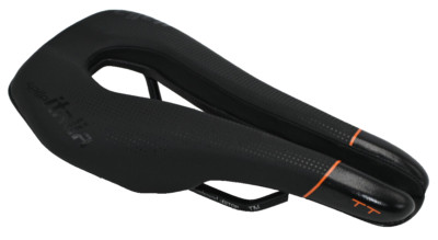 Fahrradsattel Selle Italia Watt SF Mangangestell black Orange Superflow