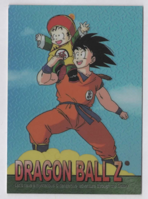 Dragonball Z Goku & Gohan #32 Holochrome Trading Card NEW