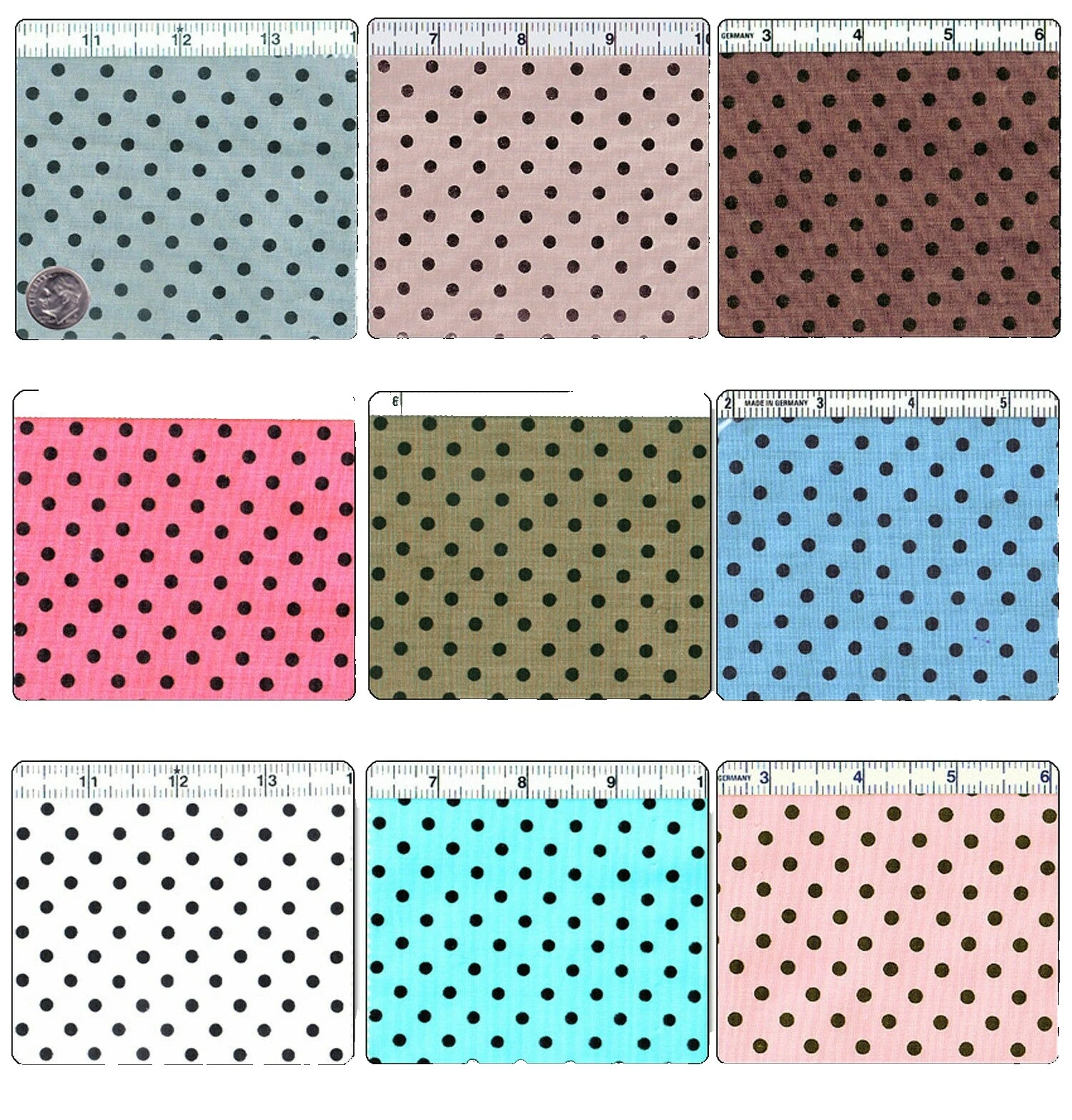 Polycotton Nursery/Baby Craft Fabrics