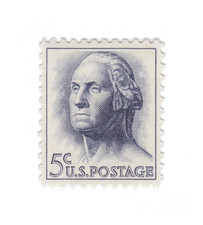 1962 5c George Washington MNH Single Stamp - Scott #1213