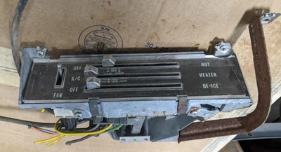 1968 Chevelle Malibu El Camino Heater Control w/ AC Air Conditioning Switch 1969 - Image 1 of 2