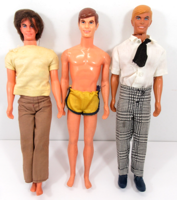 #ad Barbie Ken Doll Repair Parts Lot Vtg 60#x27;s 70#x27;s Damaged Dolls $22.00