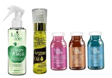 Lizz Ante Kit - ampoules  Viagre apple  Argan Oil