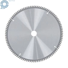 Professional 10"×25.44mm×100T TCT Saw Blade - Multi-Purpose Cutting Tool, Silver