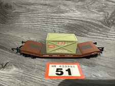 HORNBY EJB CASTINGS Lowmac & container  R6240  00 gauge