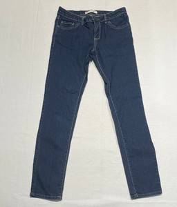 Girls Levi's 711 Skinny Jeans Size 14 Reg, Dark Blue