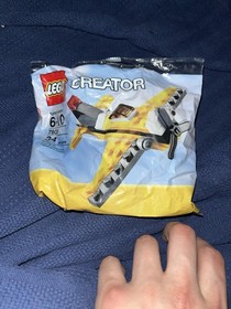 LEGO Creator 7808 Mini Airplane NEW! Yellow Prop Plane 66373