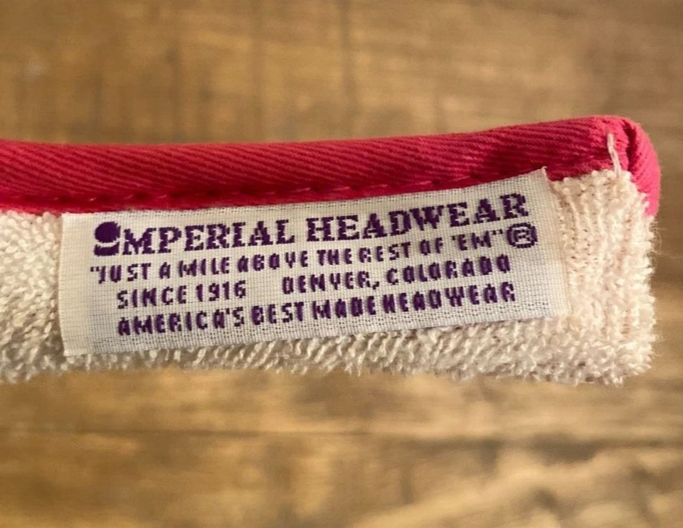 Autographed Patty Sheehan 1995 US Women's Open LPGA The Broadmoor Golf Visor Hat - Image 3 of 4