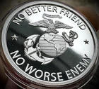 2023 1oz Silver Shield No Better Friend .999 AG Proof Round (COA 558/888)