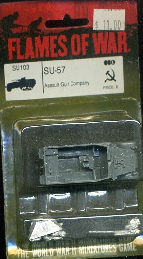 SU-57 assault gun M3 Halftrack Flames of War SU103 Soviet Russian WWII US UK