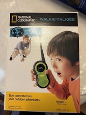 National Geographic Green Kids Walkie Talkies 2-Way Radios Set Fun Outside