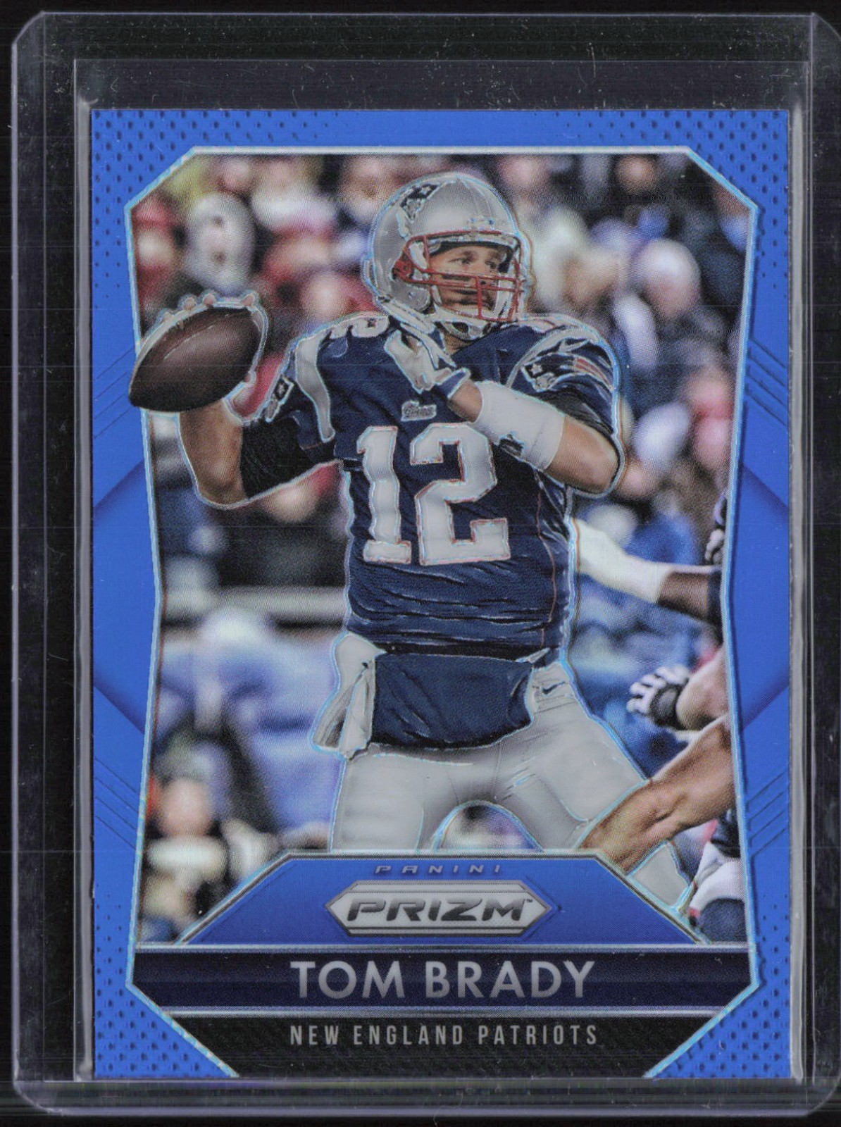 2015 Panini Prizm Blue #12 Tom Brady