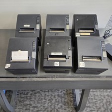 Epson Tm-t88vi M338am129hm244a Pos Thermal Receipt Printer Lot-6 Epson Tm-t88vi M338am129hm244a Pos Thermal Receipt Printer Lot-6