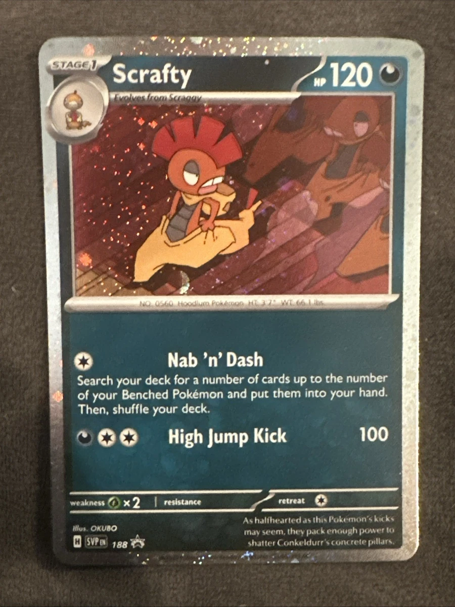 scrafty pokemon card value Scrafty 138/236 Price 2026